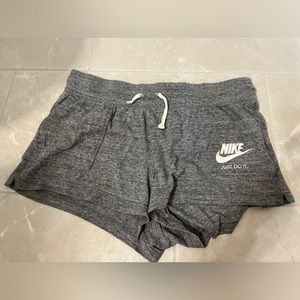 Gray Nike Lounge Shorts